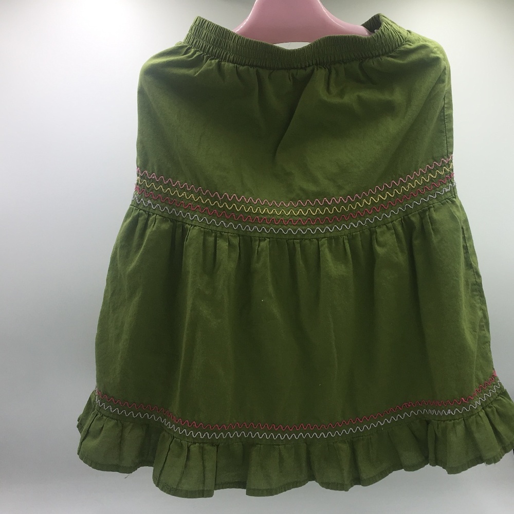 toddler size 5  Gymboree  skirt olive green